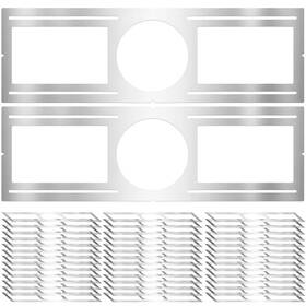 Mulmart 731262207400 New Construction Mounting Plate 6 Inch Led Recessed Lighting 48 Pack