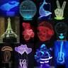 Muz144834bp0pb6256 Unbranded Led Illusion Batman Usb Table Night Light Lamp Bedroom