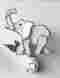 Mx170031 Feel The Love Designs Stained Glass Ivory Elephant Night Light 682821310010