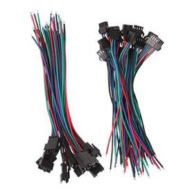4330128596 Mxxgmyj 4 Pin 4p Jst Sm Connector Male To Female Plug Cable For Rgb