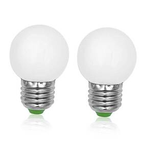 N A 749889881910 Led Light 30w Equivalent G14 G45 Edison Bulb 120v 3w Cool White 6000k