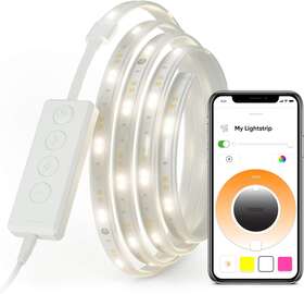 Nanoleaf 689790396342 Essentials Bluetooth Thread And Wifi Smart Rgbcw 16m Color Led Cuttab