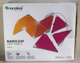 Nanoleaf 740016552291 9 Triangle Light Panels Smarter Kit Nl22-0017tw-9pk - Factory Sealed