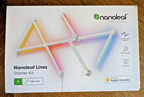 Nanoleaf 897105330073 Lines Starter Kit 9 Light With Adapter Plug Australian Version