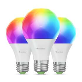 Nf080b03-3a19e Nanoleaf Essentials Matter A19 E26 Smart Led Light Bulbs 3 Pack