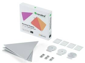 Nl47-0001tw-3pk-amz Nanoleaf New Shapes Triangles Expansion Pack Of 3 Add-on Light Panels Connect