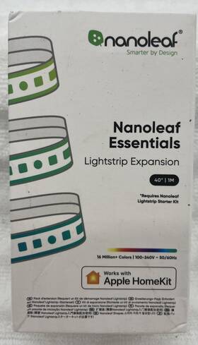 Nl55-0001ls-1m Nanoleaf Essentials Smart Led 40 Inch Lightstrip Expansion - 1 Pack New Sealed