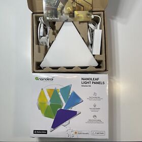 Nanoleaf Rhythm Edition Smarter Light Kit 9 Panels Nl28-0017tw-9pk Missing Con
