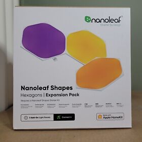 Nanoleaf Shapes Hexagons Expansion Pack 3 Multicolor Light Panels