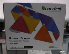 New Nanoleaf Smarter Kit Shapes Triangles And Mini 17 Panel