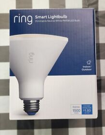 5at1s4-wen0 New Ring Smart Lighting Dimmable Neutral White Par38 Led Bulb Housing