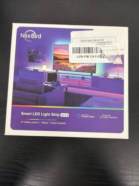 Sl3-d Nitebird Smart Led Light Strip 16m Colors Alexa/google - Ecs