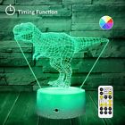 Nl-3d1 Sinywon Wall Adapter Included Remote Touch Control Led Dinosaur Night