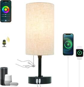 Nobrand 838996942550 Smart Lamp With Homekit Siri Usb A C Color Changing