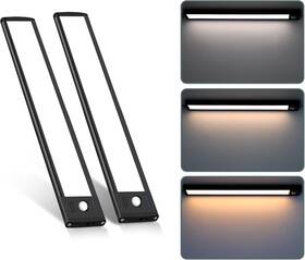 Dc-zt-cgd-2p-68b-us Nobrand Motion Sensor Led Lights 3 Temps Dimmable Wireless Magnetic 2pk