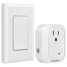 Ursw11a Nobrand Wireless Wall Switch Remote Outlet No Wiring 100ft Rf Range