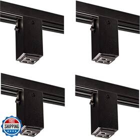 Nora Lighting B07gshr9lc Nt-327b Outlet Adapter Track Accessory 4 Pack