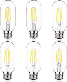 Notoc 750225089785 E26 Led Light Bulb 4w Equivalent 40w Tubular Non Dimmable Dayl