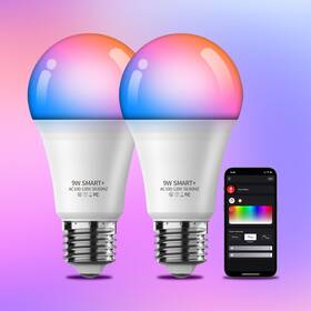 Nowepai 692041777753 Smart Light Bulbs 2pack Color Changing Bulb Works With Alexa Google Home