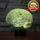 Nsdcekriuf Hapeisy Brain Shape Illusion Lamp Color Change Touch Switch