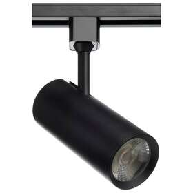 Nuvo Lighting 045923405167 20 Watt Led Commercial Track Head Black Cylinder 24 Degree