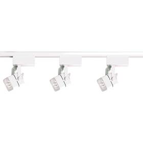 Mr16 Nuvo Lighting 045923433108 White Square Track Kit
