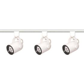 Nuvo Lighting 045923433481 3-light Track Kit Rdback Ln Volt Wht White
