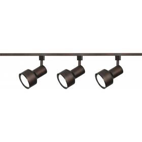 Nuvo Lighting 045923433610 R30 Step Cyl Track Kit Bronze Metallic