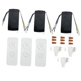 3-in-1fan Onnzuw Er-03 3 Pack Ceiling Fan Remote Control Kit Universal Remotes Receivers