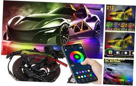 Qm-90x120 Opplight Car Underglow Light Strip Dream Chasing Color Upgraded Silicone Material