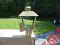 P1004 Norwell Exterior Pole Light Fixtures Set Of 3 Solid Brass New