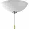 P2651-09 Progress Lighting Riverside Fan Light Kit Brushed Nickel Finish 298 785247163601