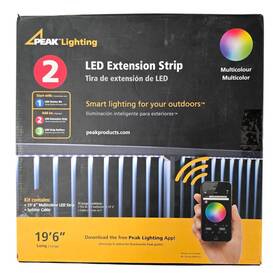 1001522131 Peak Products 50407 19ft 6in Multicolor Led Extension Strip Open Box