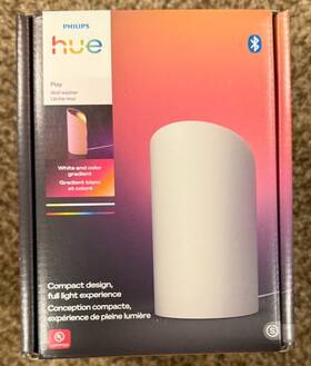 Philips 046677590130 Hue Play White And Color Gradient Wall Washer