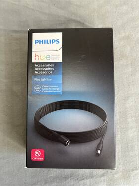 Philips 046677802639 Hue Oem Play Light Bar Cable Extension 16.4 Ft/5m