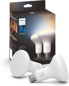 578138 Philips Hue White Ambiance Br30 Led Smart Bulbs 85w 1200 Lumen 2 Pack