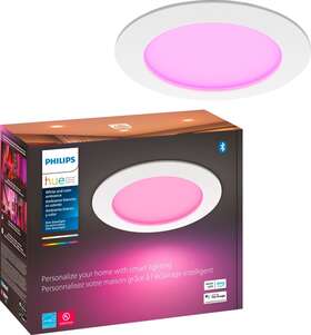 579573 Philips - Hue White And Color Ambiance Bluetooth Slim Downlight 6 Inch