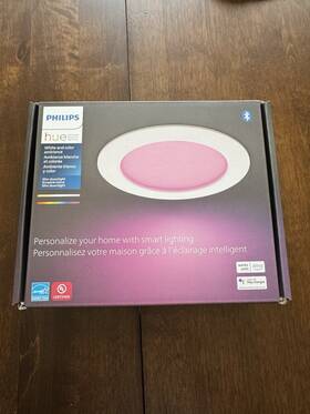 599661 Philips Six 6 Hue Inch White And Color Ambiance Smart Led Downlights