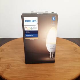 Philips 719514320628 Hue E14 Warm White Smart Light Bulb Bluetooth Wireless App Control New