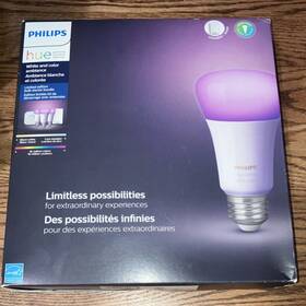 Philips 929001257599 Hue White And Color Ambiance Smart Led Multicolor Bulb Standard Zigbee