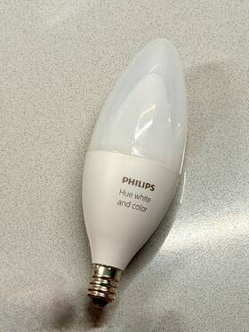 9290013015 Philips Hue Smart Candelabra E12 Led Bulb - White And Color Ambiance