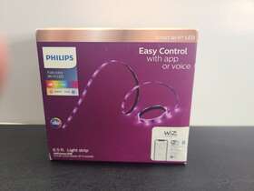 9290025249 Philips 6.5 Feet Smart Led Light Strip 20w Wi-fi Full Color 1600 Lm Wiz