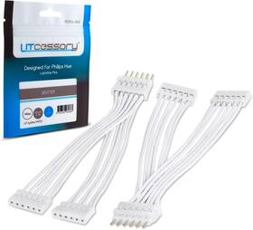 Wiz-splitter-w02a  Philips Compatible Splitter For Hue Wiz Lightstrip 2 Pack White - Standard 6-pin V3 / Wi