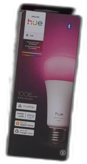 13.5w Philips Hue 046677591298 Smart Led A21 Bulb White And Color Ambiance E26 Base Full