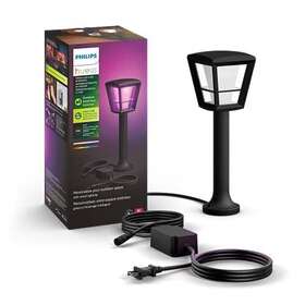 Philips Hue 046677803476 Econic White And Color Ambiance Outdoor Smart Pathway Light Base Ki