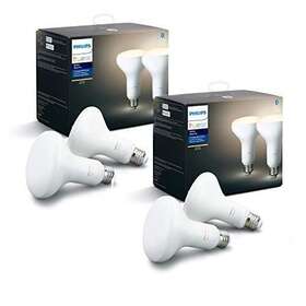 Br30 Philips Hue 190096158287 White Smart Bulbs With Bluetooth Hub - Led Soft White4 P
