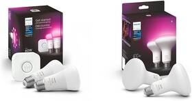 Philips Hue 313054611635 White And Color Ambiance Smart Light Starter Kit Includes 2 60w A