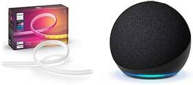 Philips Hue 445007110100 Bluetooth Gradient Ambiance Smart Lightstrip 2m/6ft Base Kit With Pl