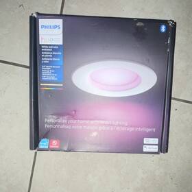 Philips Hue 9290031136 5/6 Inch Retrofit Led Downlight Bluetooth/zigbee 1100lm Dimmable