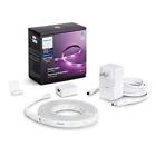 555334 Philips Hue Bluetooth Smart Lightstrip Plus 2m 6ft Base Kit With Plug Voice